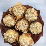 Muffins de frambuesas