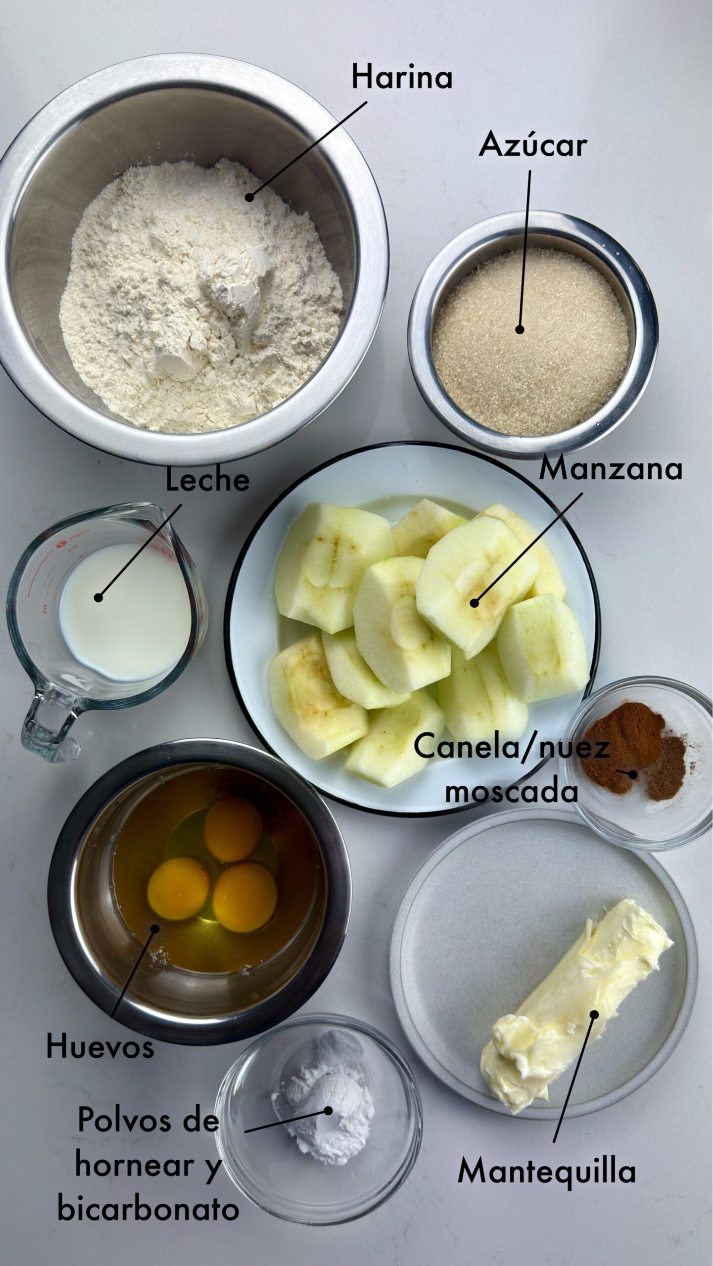 Queque de manzana
